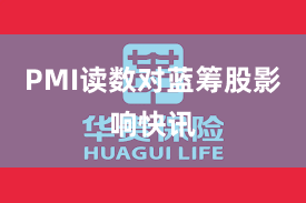 PMI读数对蓝筹股影响快讯