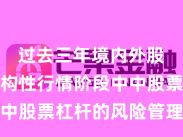 过去三年境内外股市在结构性行情阶段中中股票杠杆的风险管理机会